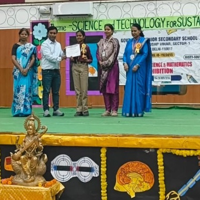 In the Zonal Science poster making competition 2024-25, held at SKV Chirag Delhi on 12 November 2024...Click here to read more